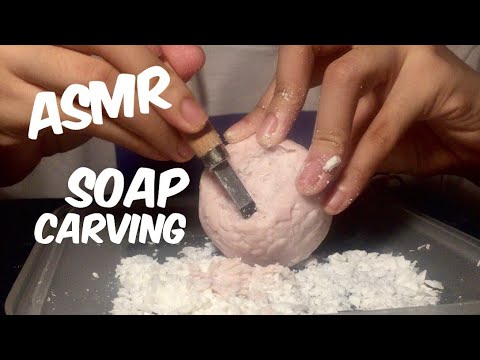 ASMR Soap carving | hope you enjoy :)