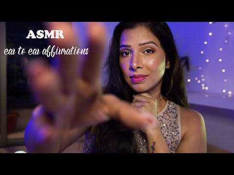 Indian ASMR| slow hand movements | ear-to-ear affirmations | extremely tingly personal attention |4K