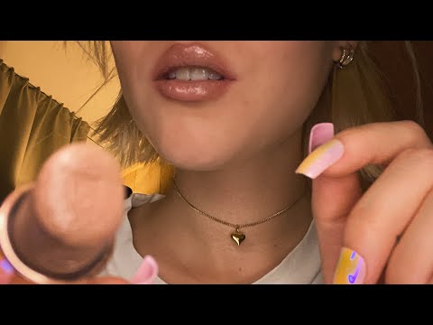 ASMR - Personal Attention To Help You Relax 🧸🤍 ~ lipstick application ~ face touching ~