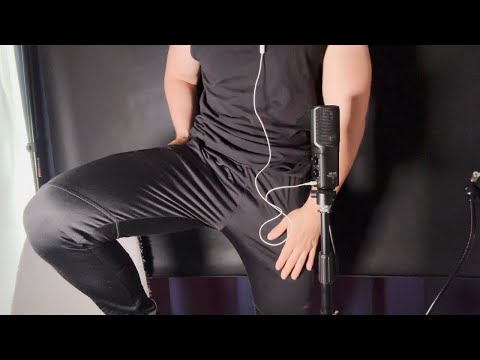 MY GYM OUTFIT * fabric scratching & tapping * ASMR