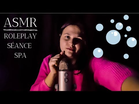 ASMR FRANÇAIS⎪ROLEPLAY SÉANCE AU SPA (Hand Movements, Cream, Whispers, Tapping...)
