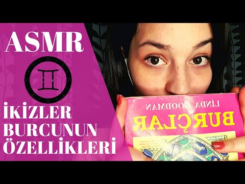 Size Kitap Okuyorum, İkizler Burcunun Özellikleri 🥰 | ASMR Türkçe Yakın Fısıltı