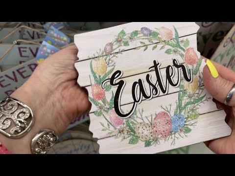 ASMR Dollar Tree Easter Spree & Haul! (No talking) Shop with me & see what I bought afterward!