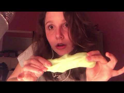 Asmr Variety of triggers! Slime+Tapping+Lid Sounds