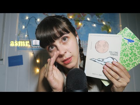 ASMR reading poetry to you (gentle ear to ear whispers)