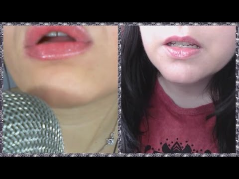 ASMR Variety Mouth Sounds + KISSES / Collab MinxLaura123