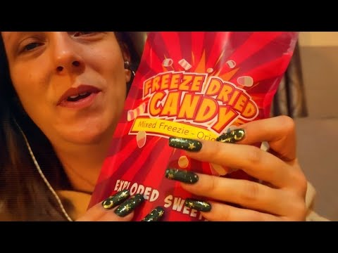 ASMR Eating Freeze Dried Candy