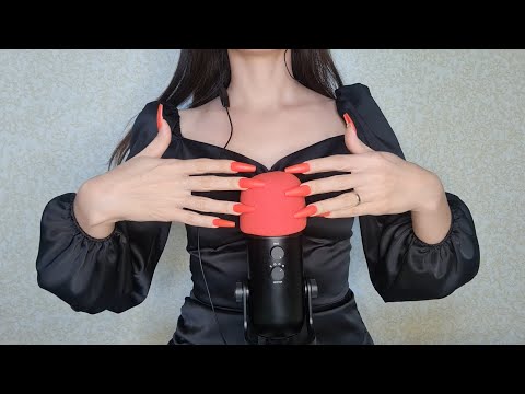 ASMR Brain Massage for Deep Sleep and Relaxation | ASMR Mic Scratching, Touching, 3Hour (No Talking)