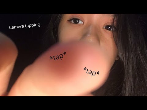 ASMR ~ Agressive Camera Lens Tapping (With Tongue Clicking)