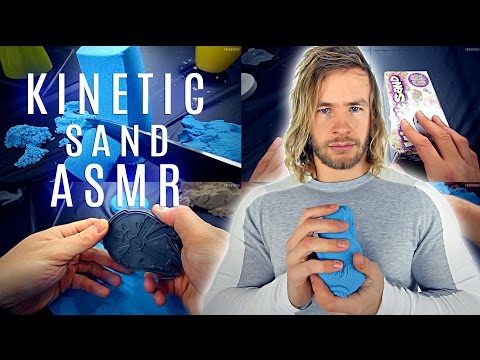 Immensely Pleasing Kinetic Sand Play - ASMR
