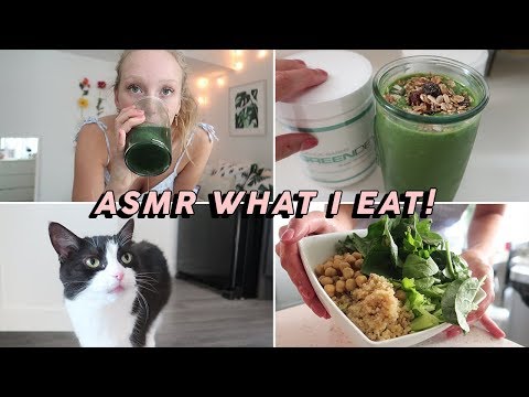 ASMR What I Eat To Stay In Shape! (Vegan + Healthy) | GwenGwiz