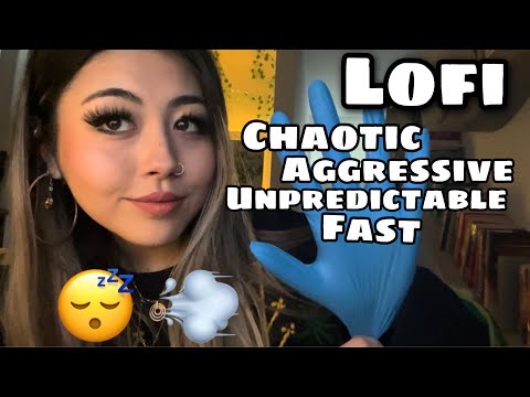 ASMR | lofi chaotic, unpredictable, fast and aggressive (lots of personal attention) 😴💓💞💖