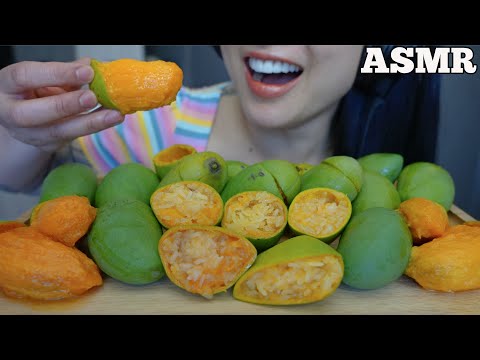 ASMR BABY MANGO *CHILDHOOD FAVOURITE (EATING SOUNDS) NO TALKING | SAS-ASMR