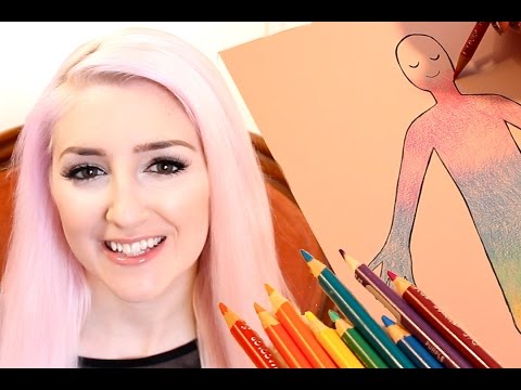 Body Countdown for Sleep (ASMR softly spoken & guided w/colouring)