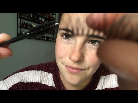 |ASMR| Your FAVOURITE Cousin Does Your Eyelash Extensions |