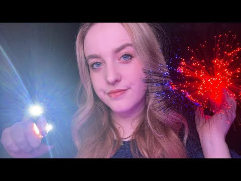 ASMR | Doing Your Makeup with Lights ✨[bright lights]
