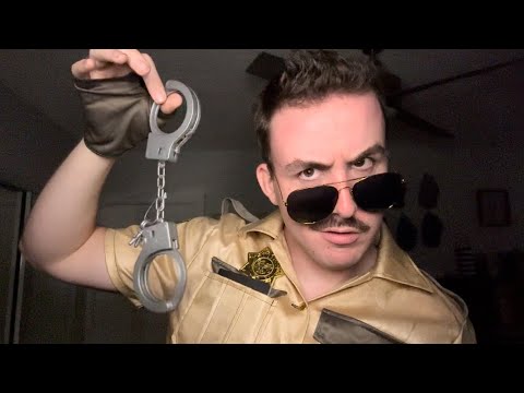 ASMR Cop pulls you over for speeding and other reasons? 👀 🤐