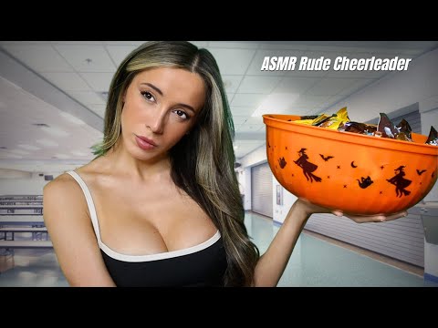 ASMR Rude Cheerleader Embarrasses You | soft spoken + crinkle sounds