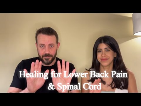 Healing for Lower Back Pain & Spinal Cord | Hand Movements | Distant Energy Healing| Instant Relief
