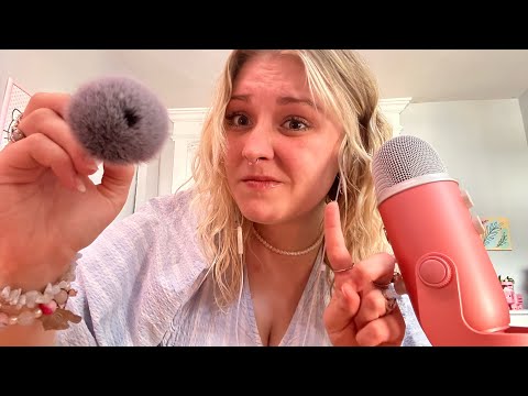 ASMR Lying to You About Everything + Hesitation! Rambles, Mouth and Jewelry Sounds, Glitchy Tingles✨