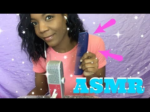 ASMR Relaxing Comb Sounds | Comb Scratching | Favorite Trigger |This Gave ME Tingles!!