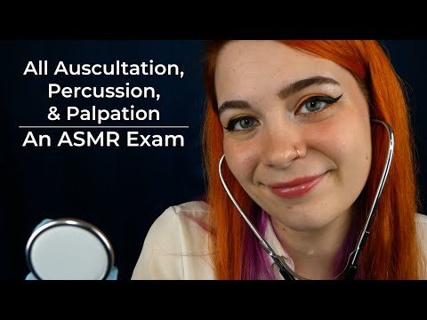 ASMR All Auscultation, Percussion, & Palpation 🩺 | Soft Spoken Medical RP