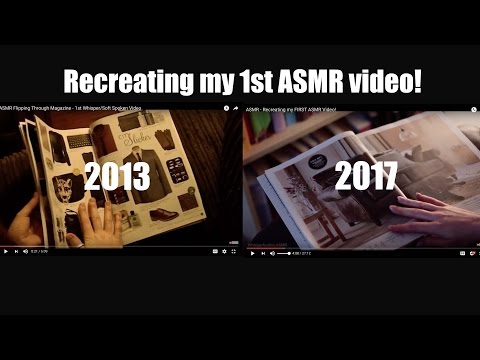 ASMR - Recreating my FIRST ASMR Video!