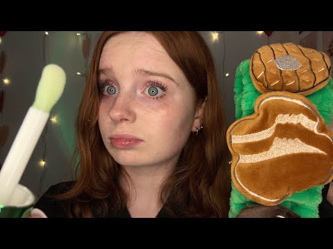 ASMR Sassy Girl Scout Does Your Makeup ☘️