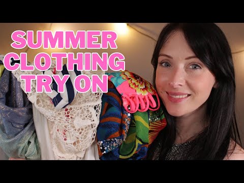 ASMR What's In My Summer Storage 👗👙👚👒