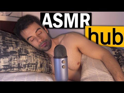 Hice ASMR en mi CAMA para DORMIR 🛏️🥵 (me quedé dormido)