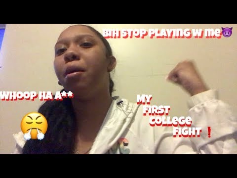 ASMR MY FIRST COLLEGE FIGHT ! *she gave me a black eye*