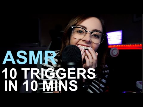 10 MINS OF ASMR BUT IT’S A NEW TRIGGER EVERY MINUTE..ISH (TAPPING/SCRATCHING/MINIMAL TALKING)