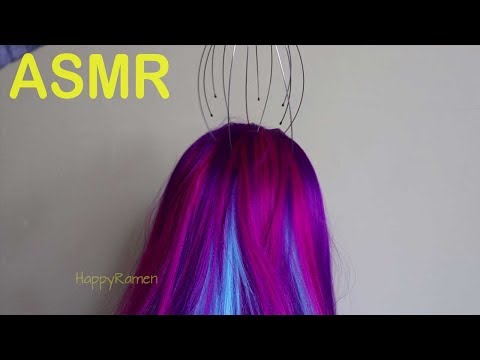 ASMR Head Massage with Tool [Mannequin]