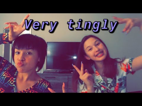 ASMR talking and touching different objects:) (EXTREMELY TINGLY)