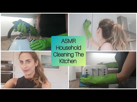 ASMR Household Cleaning The Kitchen Daily Chores No Talking