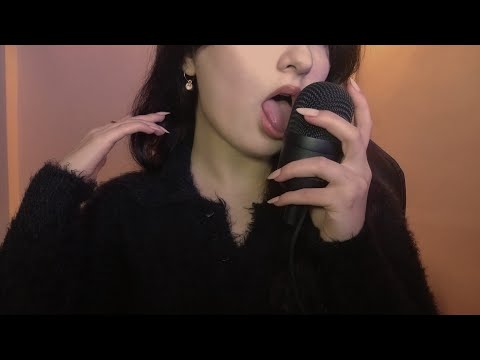 ASMR eating your brain~intense tingles~(pure mouth sounds)🧡
