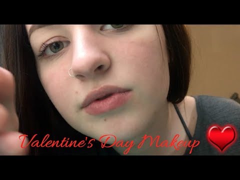 ASMR Doing Your Makeup for Valentine's Day