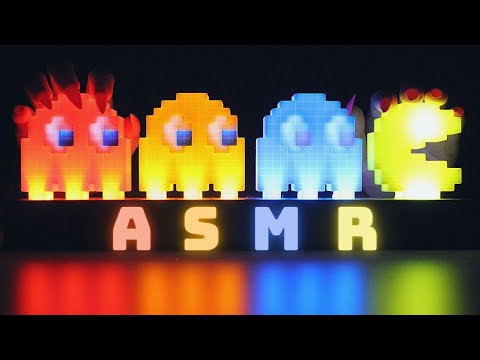 Asmr Brain Melting Scratching , Tapping , Massage on Pacman | Long Nails -Asmr No Talking for Sleep