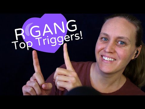 R Gang Top ASMR Triggers from Gibi's A.S.M.R. Personality Test Sorting 💜