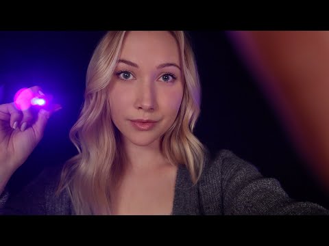 ASMR Follow My FAST Instructions (bright lights, close your eyes, color tests, focus on me)