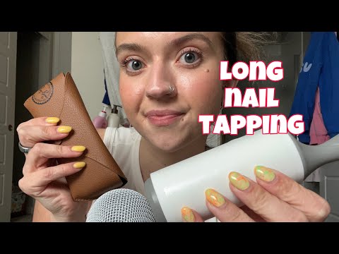 ASMR| Fast Tapping on Different Textured Items