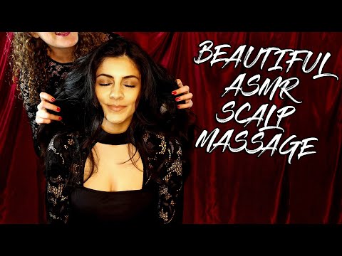 Beautiful💕ASMR Scalp Massage, Ultra Relaxation, Hair Play Tingles, Soft Spoken 😴