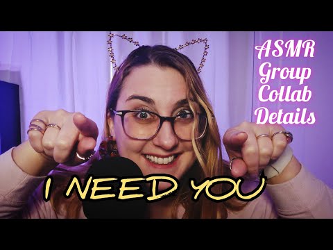 Do You Make ASMR? Do You Want to Start Now? Join My Group Collab!!