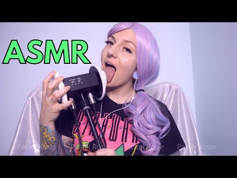 ASMR 👅 Pastel Rosie Gives Your Brain Deep Aggressive Ear Licking