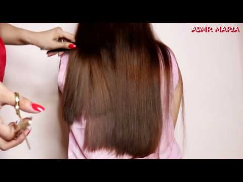 ASMR RELAXING HAIR CUT SOUNDS | SCISSORS