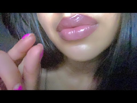 ASMR ~ LoFi Pinching, Plucking, Pulling & Snipping w/ Wet Mouth Sounds