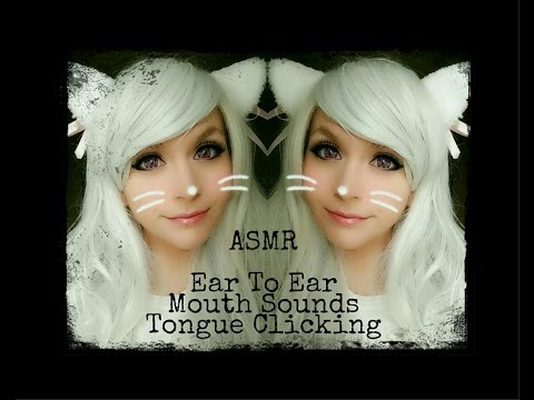 ASMR 1+Hour of Ear To Ear Mouth Sounds & Tongue Clicking for Relaxation & Sleep