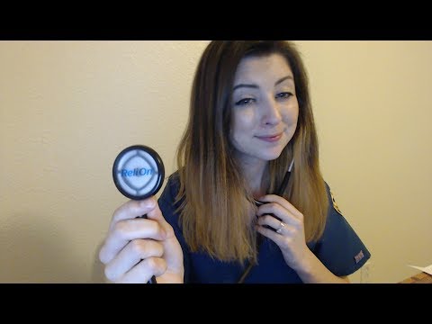 [ASMR] Medical Exam - Ears Nose and Throat Exam