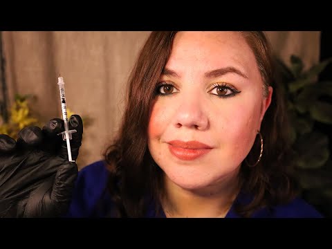 ASMR Soothing Face MESOTHERAPY Treatment Roleplay / Personal Attention