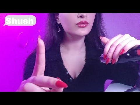 ASMR🌌shushing sound,l want give you love❤(positive Energy)